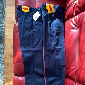 2 Pair of Blue unisex pants size 10 kids
